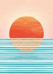 Sun Reflections Blank Greeting Card