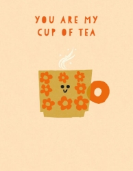 My Cup Of Teacup Love Greeting Card