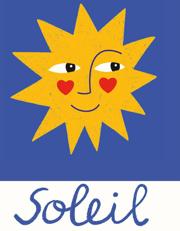 Soliel Blank Greeting Card