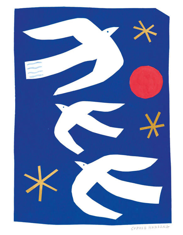 Take Flight Blank Greeting Card