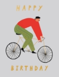 Birthday Bicycle Birthday Greeting Card