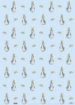 Blue Peter Rabbit Wrapping Paper Wrappings