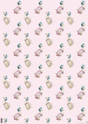 Pink Jemima Puddle D Wrapping Paper Wrappings