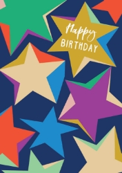 Bright Stars Birthday Greeting Card
