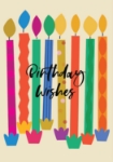 Candle Wish Birthday Greeting Card