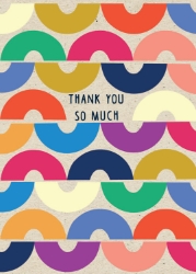 So Much Thank You Greeting Card