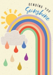 Sending Sunshine Friendship Greeting Card
