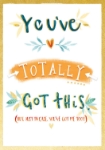 Totally Got This Friendship Greeting Card