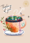 Teacupcup Friendship Greeting Card