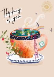 Teacupcup Friendship Greeting Card