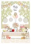 Party Time Birthday Greeting Card