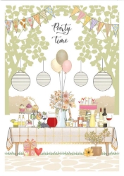 Party Time Birthday Greeting Card