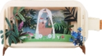 3D Baby Carriage Popup Greeting Card