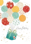 Balloon Gift Birthday Greeting Card