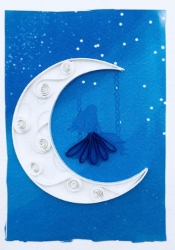 Dream Moon Blank Mini Cards