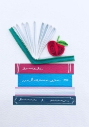 Books Blank Mini Cards
