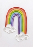 Rainbow Blank Mini Cards