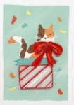 Cat Gift Birthday Mini Cards