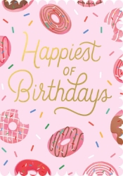 Doughnut Birthday Greeting Card