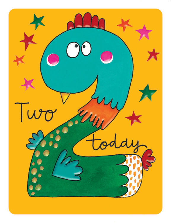 Two Duck Age Birthday Greeting Card