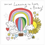 Leave Baby Shower Greeting Card