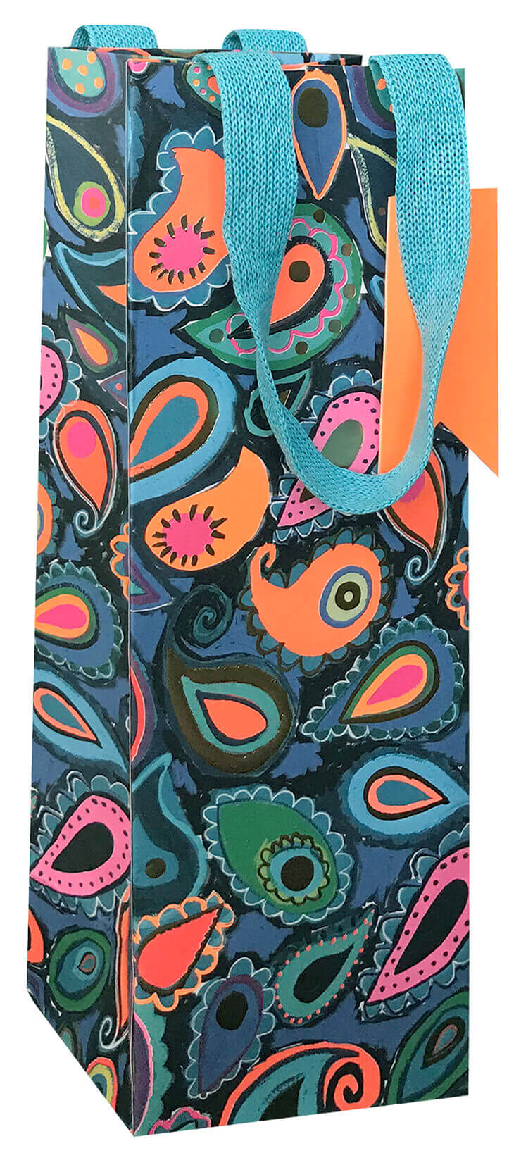 Blue Balloons Bottle Bag
