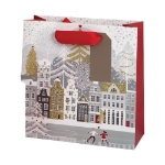 Winter Scene Christmas Large Bag Christmas