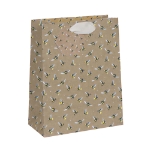 Kraft Bees Medium Gift Bags 