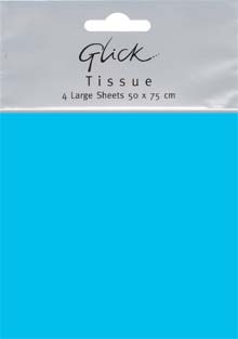 Turquoise Tissue Paper 