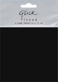 Black Tissue Paper 