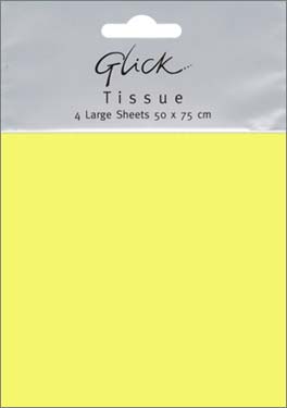 Yellow Tissue Paper 
