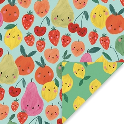 Fruits and Lemons Sheet Gift Wrap Any Occasion