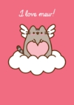 Pusheen Love Mew Valentine's Day Card