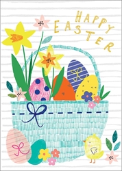 Basket Easter Card 