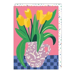 Tulips Blank Card 