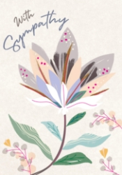Flower Sympathy Card
