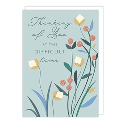 Difficult Time Sympathy Card 