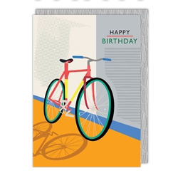 Bicycle Birthday Card 