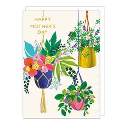 Plants Mothers Day Card 
