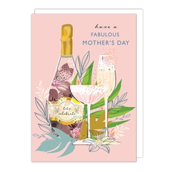 Celebrate Drinks Mothers Day Card 