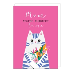 Cat Perfect Mothers Day Card 