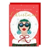 Sunglasses Christmas Card Christmas
