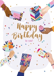 Gifts Birthday Card 