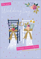 Chairs Wedding Card 