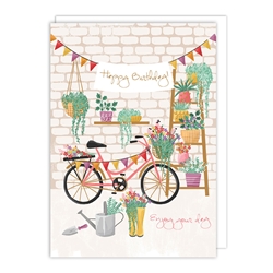 Bike Birthday Card 