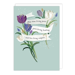 Tulips Sympathy Card 