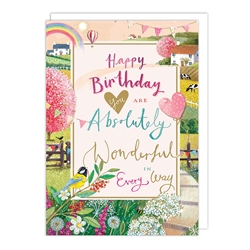 Wonderful Birthday Card 