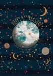 Moon Anniversary Card