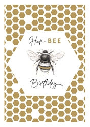 Bee Birthday Card