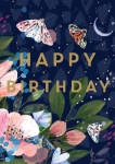 Moths Birthday Card
